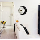 Wood Wall Clock Silent Animals Cartoon Cute Wall Clock for Kids Rooms Kids Wall Watch (Size : 39cm40cm)