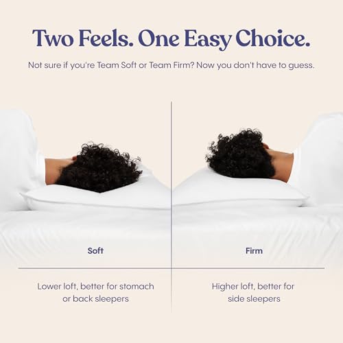 FluffCo Zen Fluff® Down Alternative Bed Pillow - Firm, King Size (1 Pack)