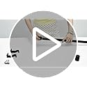 Byondeth Latest Curtain Rods for Windows 28 to 144 Inches Length Adjustable 1 Inch Diameter Window Heavy Duty Curtain Rod with Aluminium Finials Set for Outdoor, Farmhouse, Bedroom, Living Room, Black
