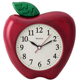Westclox 10" 3-Dimensional Apple Wall Clock- Model #38038A