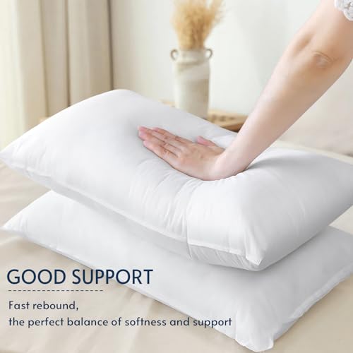 OTOSTAR Pillow Insert 16x24 Inch, Decorative Rectangle Throw Pillow Inserts, Premium Fluffy Pillow Forms Sham Stuffer for Sofa Bed Couch Living Room- Indoor