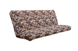 Futon Cover Only UpNorth Premium Fabric Collection Fits 6-8 inch Futon Mattress Full Size (Wildlife Resort)