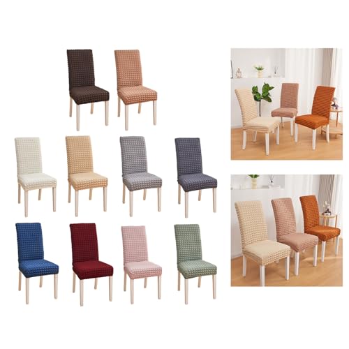 Chair Covers Slipcovers Stretchy Chair Covers Removable Washable Dining Chair Protector Covers for Hotel Dining Room