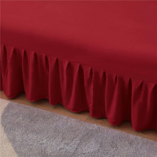 Fashion Armless Sofa Chair Cover with Skirt, Stretchable Sofa Bed Cover Futon 3/2 Seater, Removable Futon Sofa Slipcover Reversible Sofa Cover Furniture Protector Washable,H,120~150CM