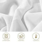 magalo 12 Pack White Spandex Folding Waterproof Chair Cover, Stretch Chair Cover Protector for Wedding, Party, Dining Banquet and Other Special Events