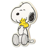 Open Road Brands Peanuts Snoopy and Woodstock Hug Wood Wall Decor - Fun Snoopy Wall Art for Kids' Bedroom or Play Room