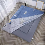 DAZULI Futon Mattress Cover Japanese Floor Mattress Futon Cover Mattress Futon Slipcovers Soft Sleeping Mat Protective Coverwith Zipper(Size:90x200 cm/35x79in,Color:C)