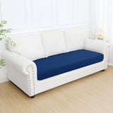 Smiry Printed Couch Cushion Covers, Stretch Soft Couch Covers for Sofa, Washable Non-Slip Sofa Slipcover Furniture Protector for Indoor and Outdoor (Large, Navy)