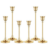 Candlestick Holders,Taper Candle Holder for Candlesticks Gold Brass Vintage Candle Stick Candle Holders Candelabra Candle Holder for Fireplace Party Dining Home