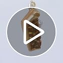 Old World Christmas Piece of Pecan Pie Blown Glass 2020 Unique Christmas Ornaments for Christmas Tree Decorations