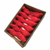 12 PCS Red Cardinals Ornaments Birds Christmas Cardinal Birds Clip for Christmas Tree Ornament Decorations, Arts and Crafts, Clip-On Style