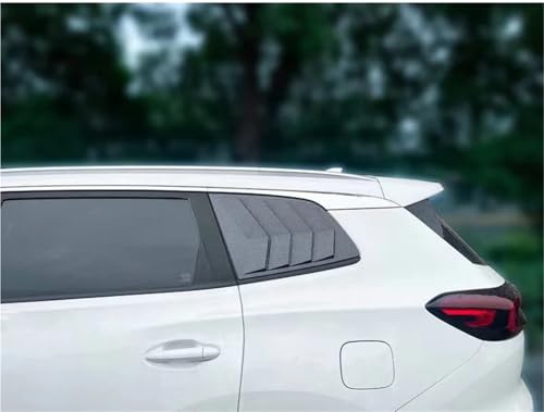 Compatible with Chery Tiggo 8 Pro Max Tiggo 8 2021 2022 2023 2024 Exterior Rear Window Triangular Louver Decorative Frame(Carbon Fiber Look)