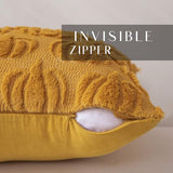 DFXSZ Fall Pillow Covers 16x16 2Pcs Yellow Pumpkin Fall Decoration for Home