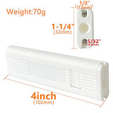 Cord Weight Spare 1pcs for Vertical Blind, Roller Blinds Window Shutter White Plastic Safety Handle Tensioner Device Blinds Accessories