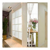 Full Length Mirror eless Floor Mirror Bedroom Simple Wall-Mounted Dressing Mirror 4PCS AN1022 910 (Size : 30cm×30cm)