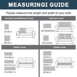 Couch Cover for Dogs Washable,Anti-Slip Back Cat Mat Pet Pad Blanket for Furniture Protector,Fuzzy Pet Sofa Cover for 3 Cushion Couch Sofa Pets Friendly (Dark Gray, 2pc/28"x28"-Arm/Backrest Cover)