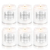 Scented Candles Gift Set for Women, 6 Pack Aromatherapy Soy Candles for Home, Long Lasting Decorative Jar Candles for Birthday, Relaxation, Self Care
