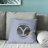 NORTHWEST Paramount Yellowstone Throw Pillow, Dutton Ranch, 18 x 18 inches