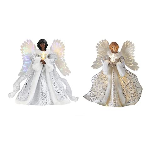 Christmas Tree Top Angel Led Light Party Background Decor Acrylic Ornament for Wedding Birthday