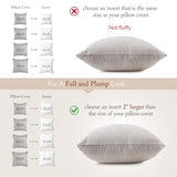 puredown® Euro Pillow Inserts 26 x 26 (Pack of 2, White), Down Feather Pillow Stuffer, Premium White Pillows for Bed, Couch, and Cushion