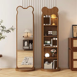 Decorative Full Length Mirror Wood Frame Floor HD Dressing, for Bedroom/Living Room，43 * 170cm for Living Room