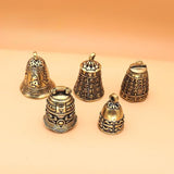 5pcs/Set Mini Antique Bell China's Mini Brass Copper Sculpture Pray Buddha Fengshui Bell Invitation Buddhism Chinese Bells Home Decor