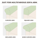 Couch Arm Covers 2 Pcs Sofa Armrest Covers Stretch Couch,Armrest Cover for Chairs Scratch-Resistant Sofa Arm Cover Armchair Slipcovers,Taupe