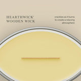 WoodWick Yuzu & Vetiver Scented Candle, Crackling Wick, 16oz