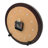 Yuanhe Billiards Pool Ball Clock - 11Inch Round Table Cool Wall Clock with Wood Frame, Great for Billiards, Pool, Game Room, Bar