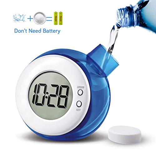 Cute Hydraulic Clock al Display Clock Calendar Timer Desktop Home Children Gifts Eco Friendly Smart Clock