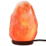Himalayan Dimmable, Natural Himalayan Crystal Rock Salt Lamp Pink Light, Hand Crafted Wooden Base Direct from Foothills of The Himalayas Home Decor, Night Light & Gifts