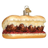 Old World Christmas MEATBALL SANDWICH Ornament, Multi