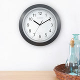 La Crosse Technology WT-3129B 12 Inch Atomic Analog Wall Clock, Pack of 1, Black
