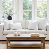 MIULEE 22x22 Inch Throw Pillow Insert for Couch Sofa Bed