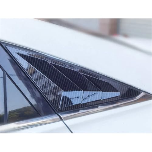 Car Glass Louver Cover Trim Compatible with Hyundai Sonata 2011 2012 2013 2014 Exterior Window Side Door Panel ABS