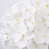 4 Pcs White Hydrangea Artificial Flowers, Latex Real Touch Hydrangea Flowers, 19.6'' Full Faux Hydrangea Flowers Fake Flowers for Home Decor Party Wedding Centerpiece Bouquet Floral Arrangements