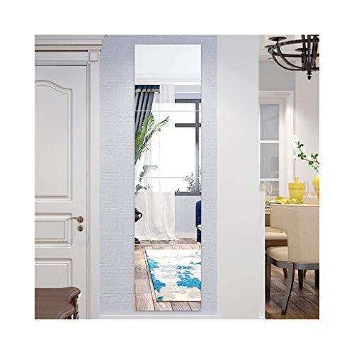 Wall Mirrors Full Length Mirror DIY Home Decor Flat eless Flexible Real Glass 4-Piece Set Floor Mirror AN1016 915 (Size : 30cm×30cm)