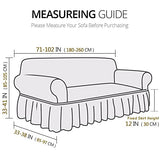 NICEEC Sage Loveseat Covers and Couch Cover Bundle