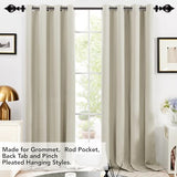 Deconovo Adjustable Curtain Rod for Windows, 3/4 Inch Diameter Heavy Duty Window Rod with Decorative Finials and Installation Hardware, 48"-84", Black, 1 Pack