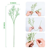 LYLYFAN Babys Breath Artificial Flowers,18 Pcs Gypsophila Faux Flowers for Wedding Party Home Garden Decoration White