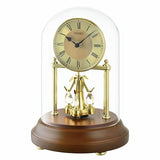 SEIKO QXN236GLH Desk and Table Clock, Brown