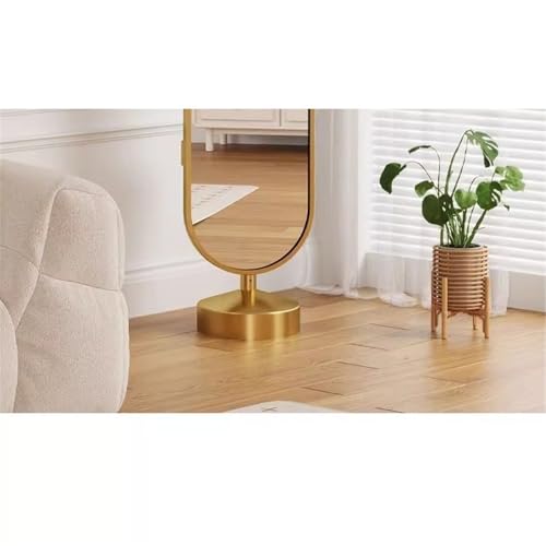 Floor Luxury Full-Length Mirror Home Use Women's Bedroom Floor-Standing Dressing Rotatable Mirror