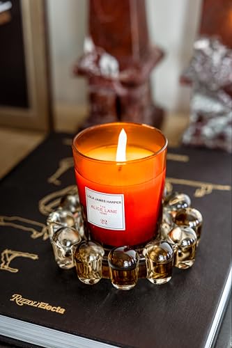 Home Collection Original Smoky Small Bubble Candle Dish 2-Pack