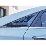 Car Window Side Louver Cover Trim Compatible with Hyundai Sonata Sedan 2011 2012 2013 2014 Exterior Door Panel