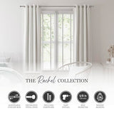 Kenney - 71631 Rachel Standard Decorative Window Curtain Rod, 28 to 48-Inch, Italian Pewter