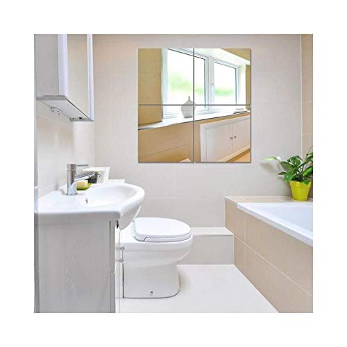 Wall Mounted Mirror Floor Mirror eless Classic Simple Style Full Length Mirror Dressing Mirror AN1017 914 (Size : 22cm×22cm)