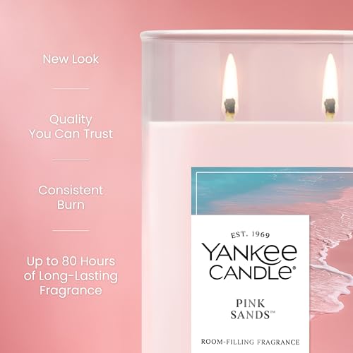 Yankee Candle Pink Sands Scented Candle, 20oz Large Tumbler