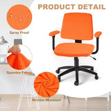 uxcell Office Chair Cover, Desk Chair Covers Stretch Slipcover for Home Office Computer Desk Chairs Sky Blue