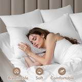 MIULEE 16x36 Inch Premium Lumbar Throw Pillow for Bed Sofa Couch