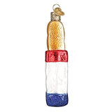Old World Christmas Baguette Glass Blown Ornament for Christmas Tree, Handcrafted Holiday Decoration, Food Collection
